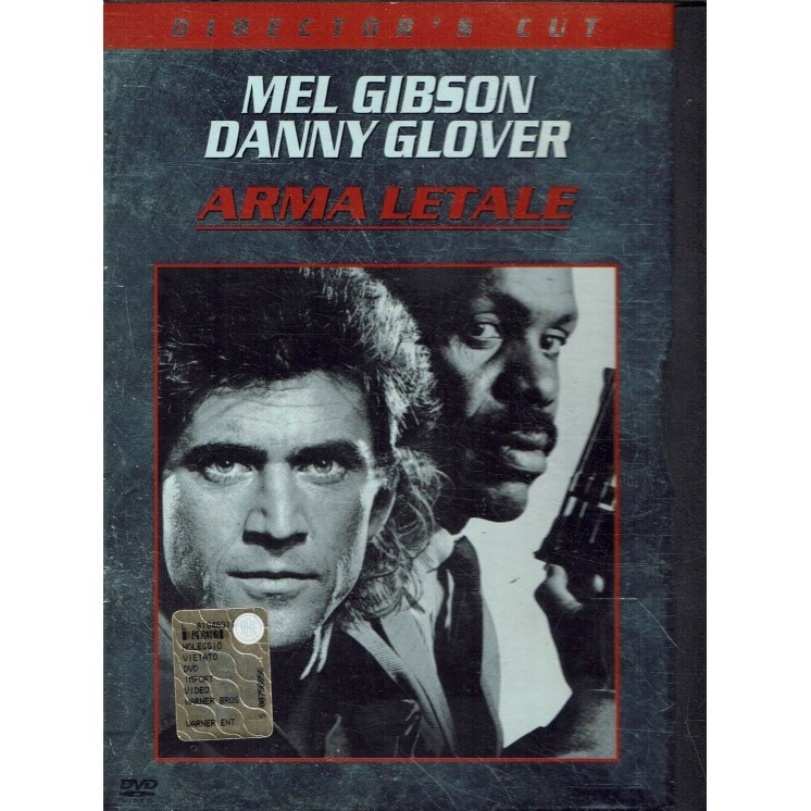 DVD Arma letale director's cut con Mel Gibson ITA usato ed. Warner Bros B18