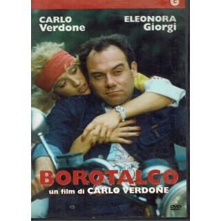 DVD Borotalco con Carlo Verdone e Eleonora Giorgi ITA usato ed. Cecchi Gori B01