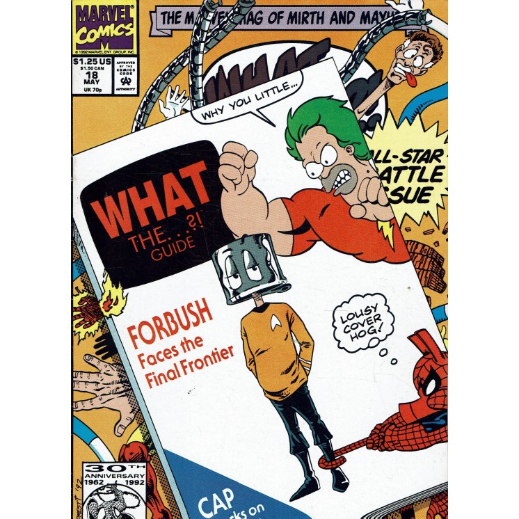 What the ... ?! n. 18 may 92 ed. Marvel Comics lingua originale OL15