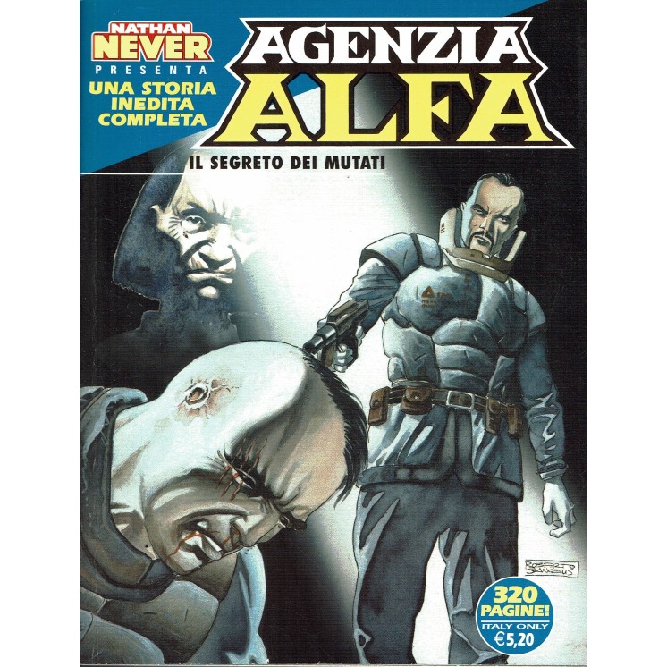 Nathan Never: Agenzia Alfa n.10 il segreto dei mutati ed. Bonelli