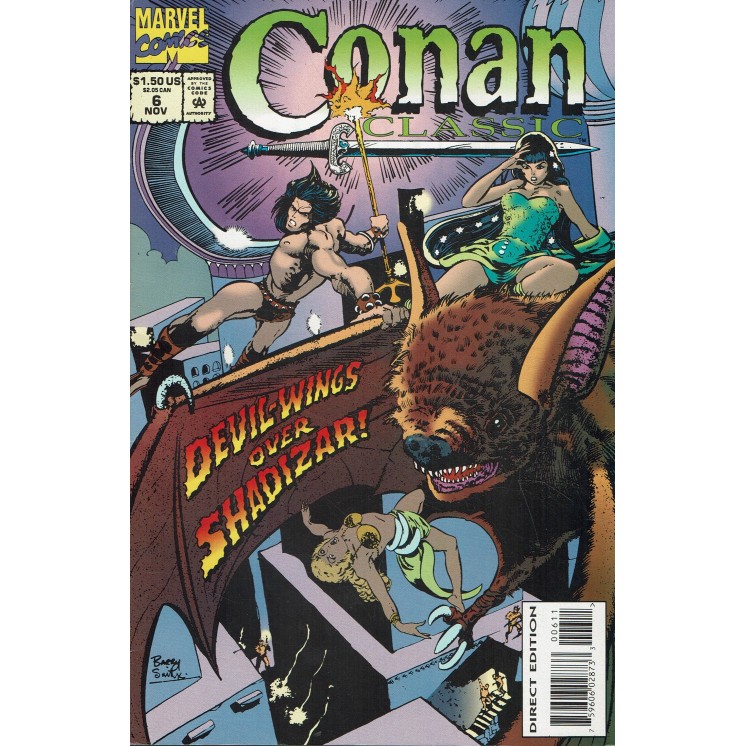 Conan classic n.  6 nov 94 ed. Marvel Comics Lingua originale OL13