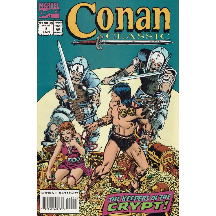 Conan classic n.  8 jan 95 ed. Marvel Comics Lingua originale OL13