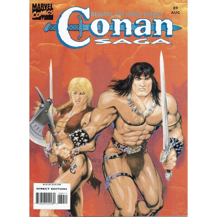 Conan saga n. 89 aug 94 ed. Marvel Comics Lingua originale FU39