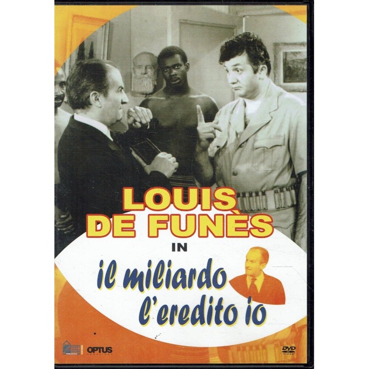 DVD Il miliardo lo eredito io di Louis de Funes editoriale ITA USATO B16
