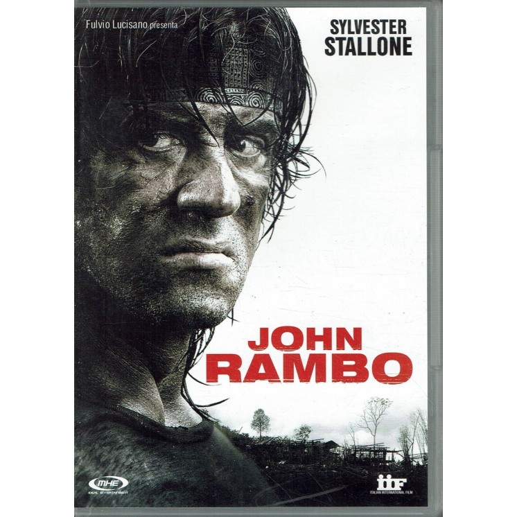 DVD John Rambo con Sylvester Stallone ITA usato ed. MHE B18