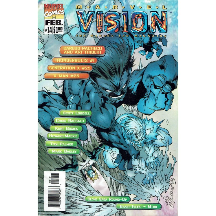 Marvel Vision  14 feb 1997 In lingua originale ed.Marvel Comics OL16