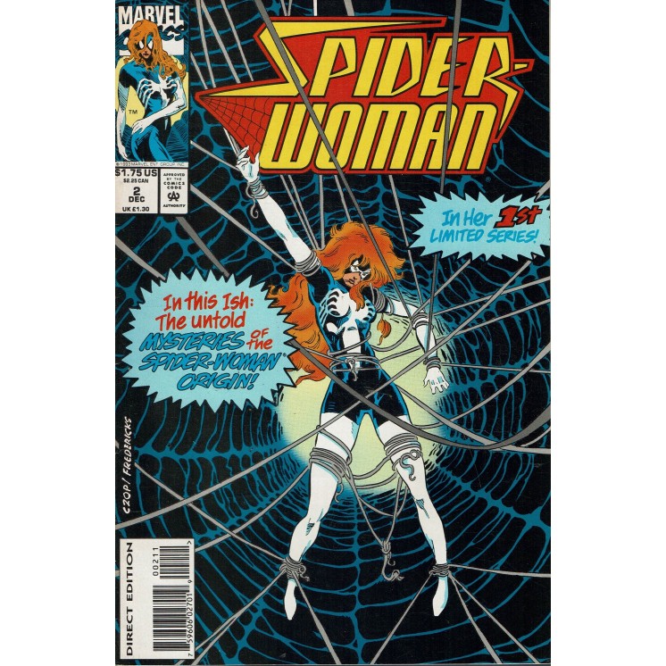 Spider Woman n.  2 dec 93 ed. Marvel Comics lingua originale OL16