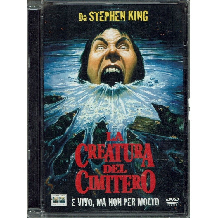 DVD LA CREATURA DEL CIMITERO JEWEL BOX da Stephen King ita usato B11