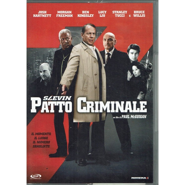 DVD Slevin patto criminale con Bruce Willis e Stanley Tucci ITA usato B11