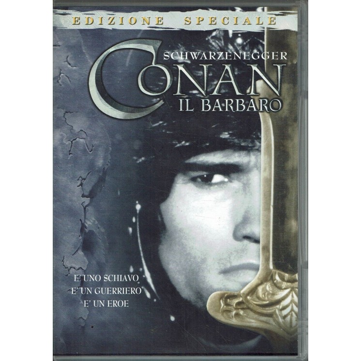 DVD Conan Il Barbaro Edizione Speciale con Arnold Schwarzenegger ita usato B11