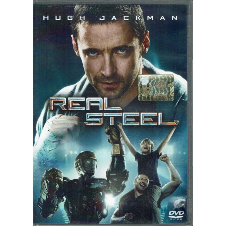 DVD Real Steel con Hugh Jackman ITA usato B12