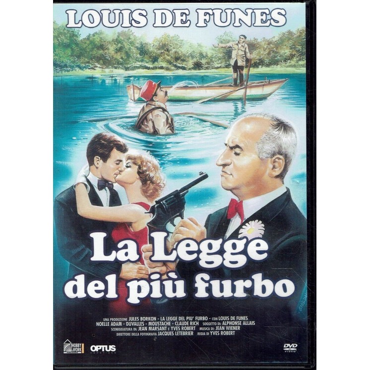 DVD LA LEGGE DEL PIU' FURBO con LOUIS DE FUNES ITA usato B12