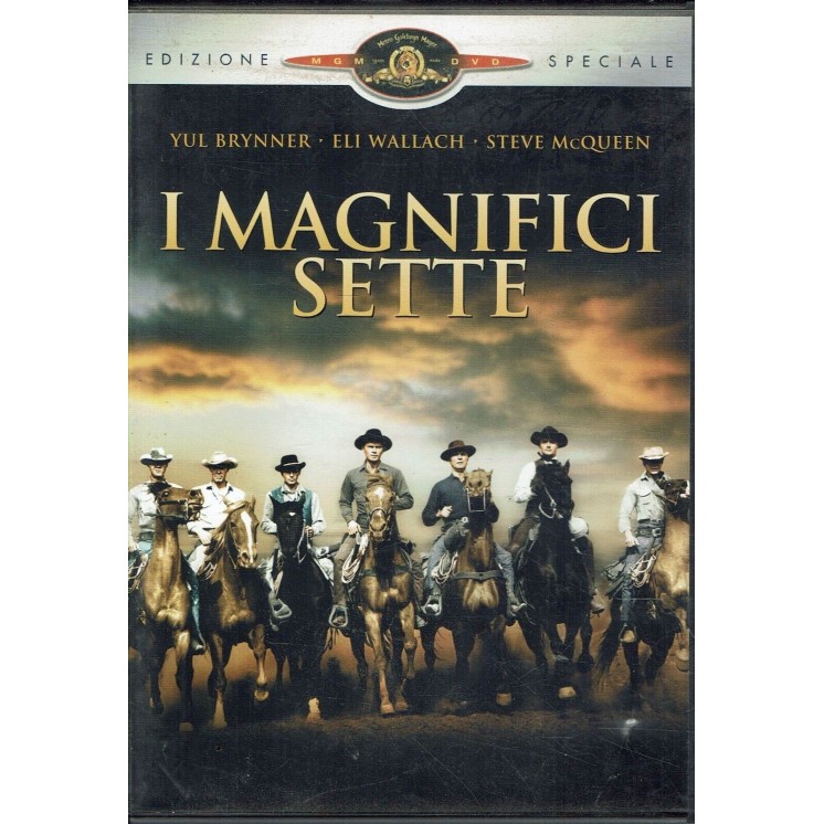 DVD I magnifici sette edizione speciale ITA usato ed. MGM B39
