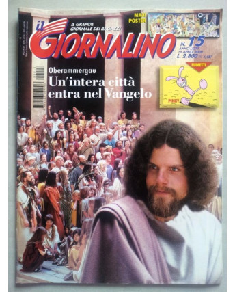 Il Giornalino anno LXXVI n. 15 - 16 aprile 2000 * JACOVITTI * ed. San Paolo