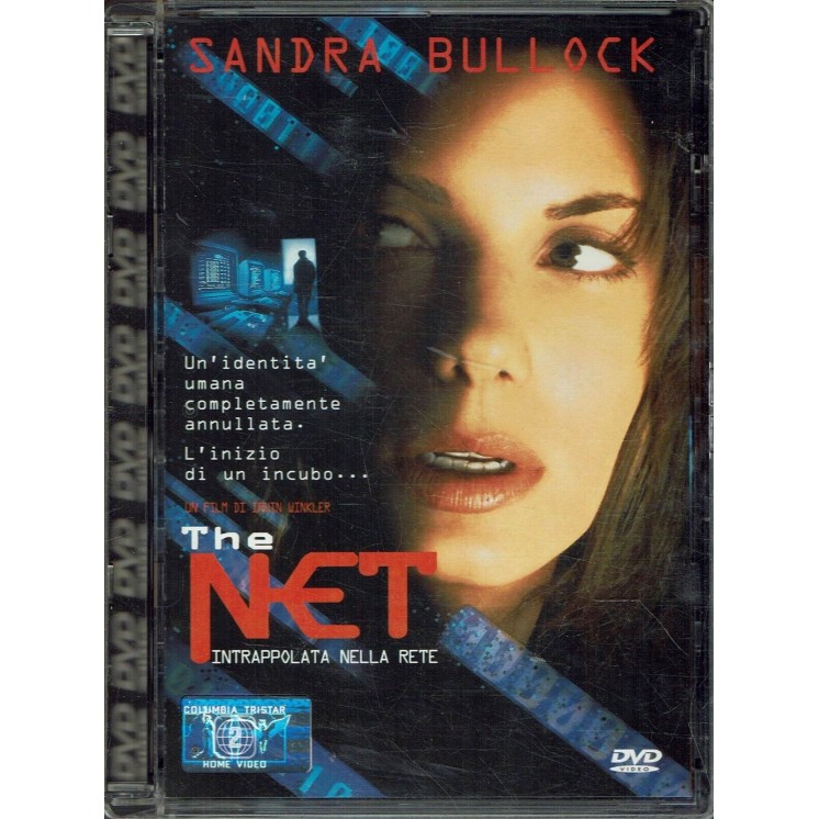 DVD THE NET intrappolata nella rete con Sandra Bullock Jewel ITA usato B18