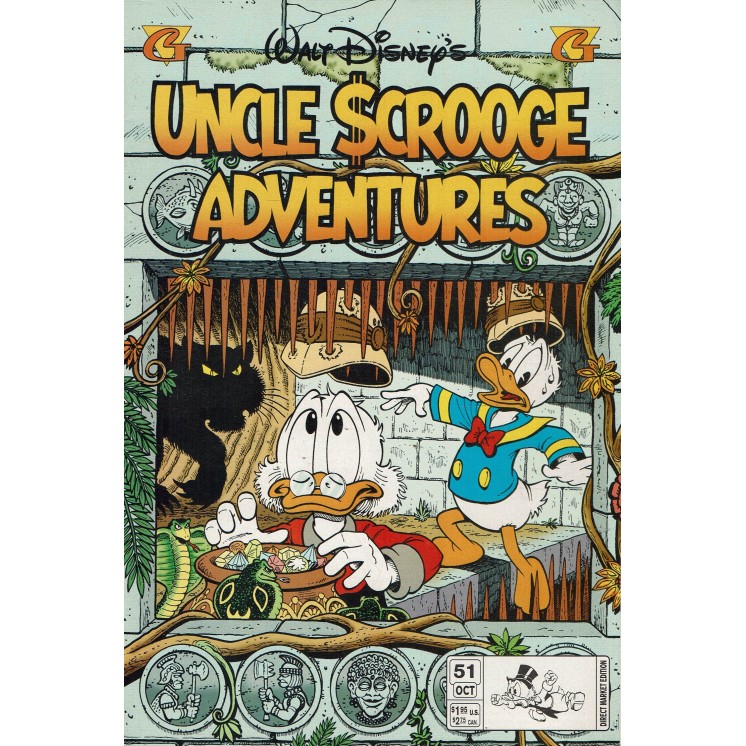 Uncle Scrooge Adventures n. 51 oct 97 ed. Gladstone Imprint Lingua orig OL16