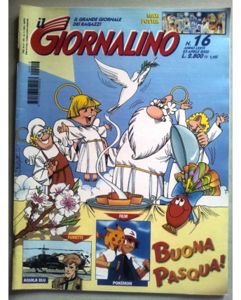 Il Giornalino anno LXXVI n. 16 - 23 aprile 2000 * ed. San Paolo