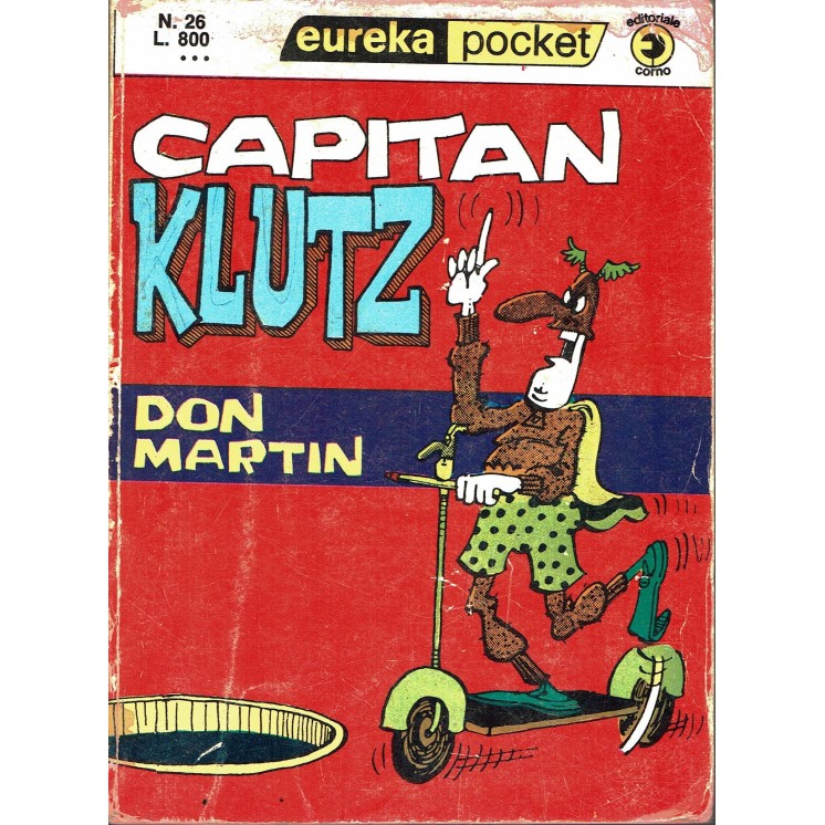 Eureka Pocket n.26 Capitan Luntz di don Martin ed. Corno BO08