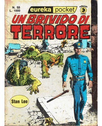 Eureka Pocket n.55 un brivido di terrore di Stan Lee ed. Corno