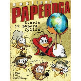 Sostiene Paperoga storie di papera follia ed. Disney Italia BO10