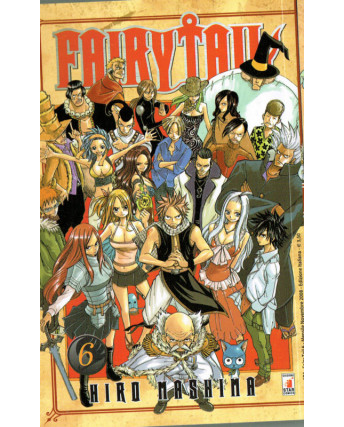 Fairy Tail  6 di Hiro MAshima ed.Star Comics