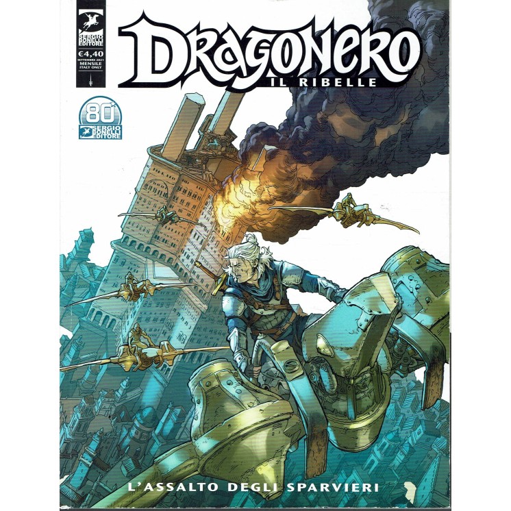Dragonero il ribelle  23 l'assalto degli sparvieri di Enoch Vietti ed.Bonelli