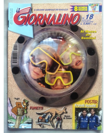 Il Giornalino anno LXXVI n. 18 - 7 maggio 2000 * JACOVITTI * ed. San Paolo