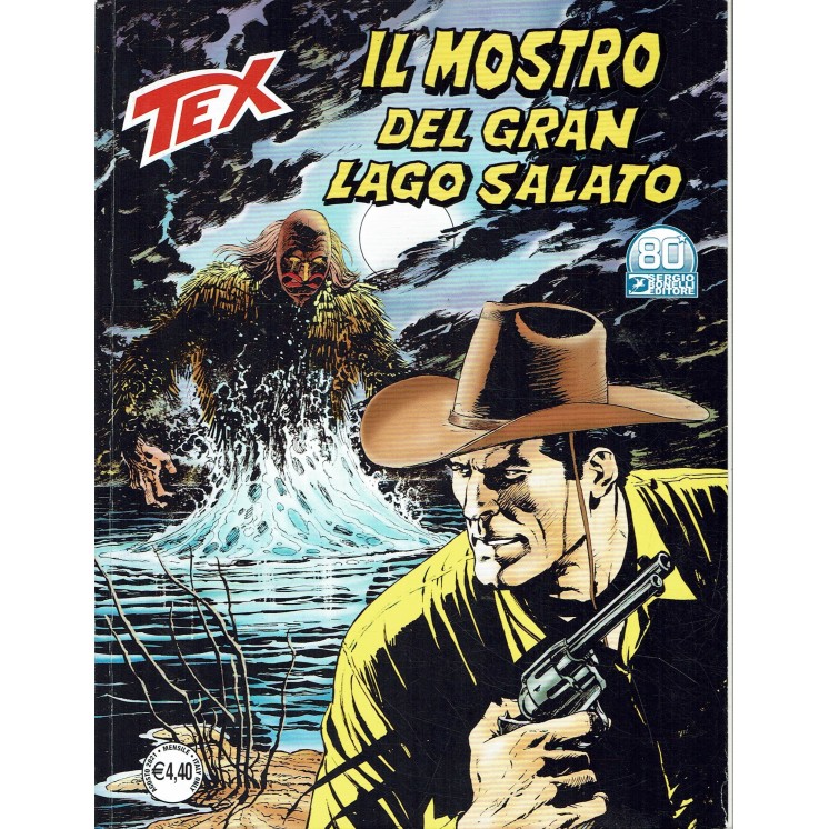 Tex 730 il mostro del gran Lago Salato di Villa ed.Bonelli
