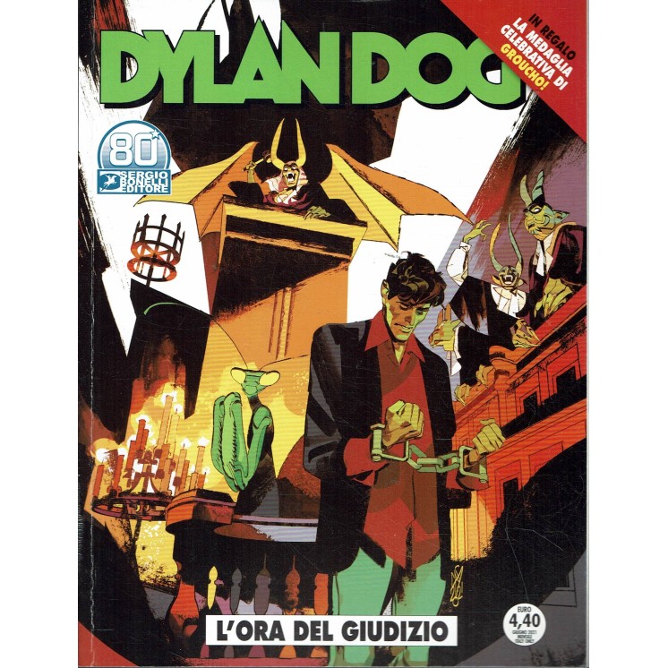 Dylan Dog n.417 l'ora del giudizio di Cavenago USATO ed. Bonelli  