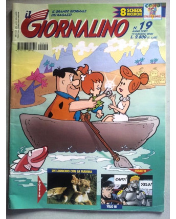 Il Giornalino anno LXXVI n. 19 - 14 maggio 2000 * ed. San Paolo