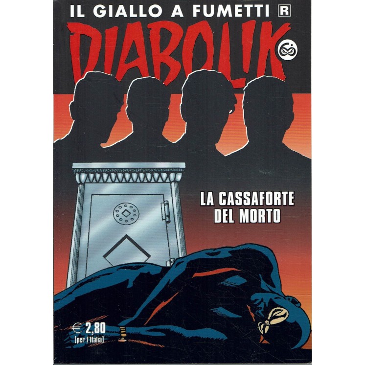 DIABOLIK Ristampa Bianca  728 la cassaforte del morto ed. Astorina
