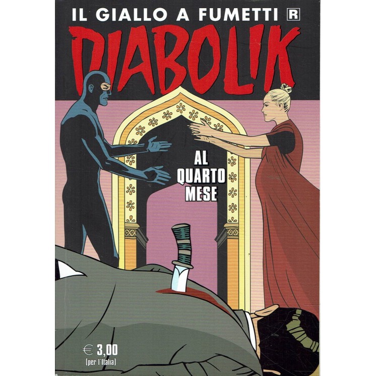 DIABOLIK Ristampa Bianca  738 al quarto mese ed. Astorina