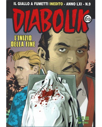 Diabolik Anno LXI n. 9 l'inizio della fine ed. Astorina