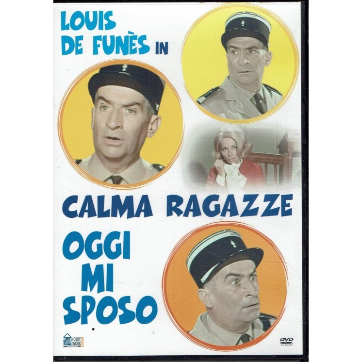 DVD CALMA RAGAZZE OGGI MI SPOSO con Louis de Funes ITA usato editoriale B24