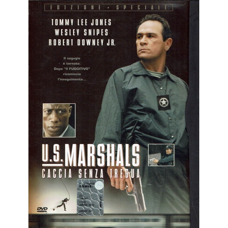 DVD U.S. Marshals Caccia senza tregua Snapper con Tommy Lee Jones ITA usato B24