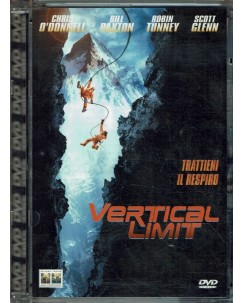 DVD Vertical Limit un film con Chris O' Donnell Jewel ITA usato B24