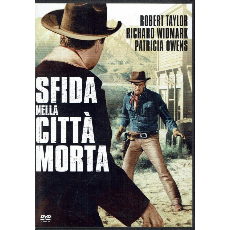 DVD Sfida nella Citta Morta con Robert Taylor ITA usato B24