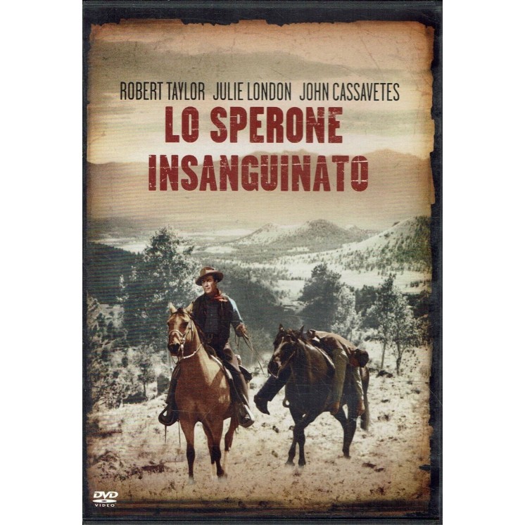 DVD lo sperone insanguinato con Robert Taylor ITA usato B24