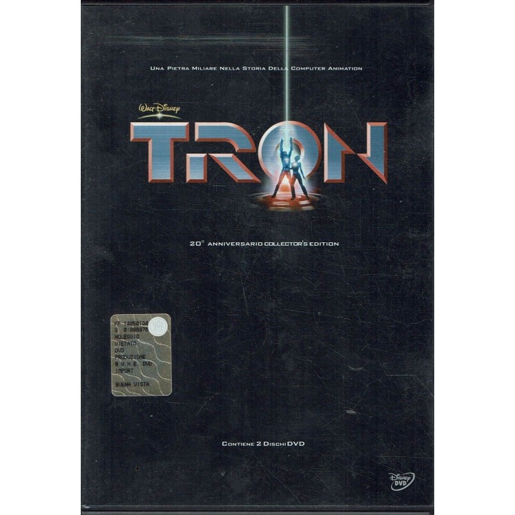 DVD Tron 2 dischi Disney ITA usato B24