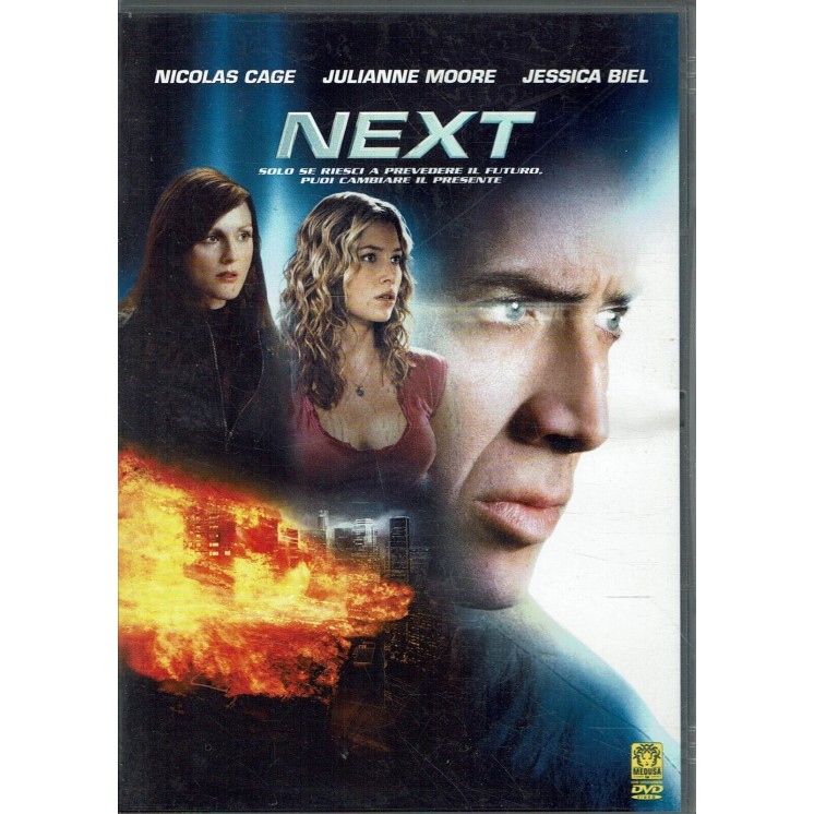DVD Next con Nicolas Cage e Julianne Moore ITA usato ed. Medusa B06