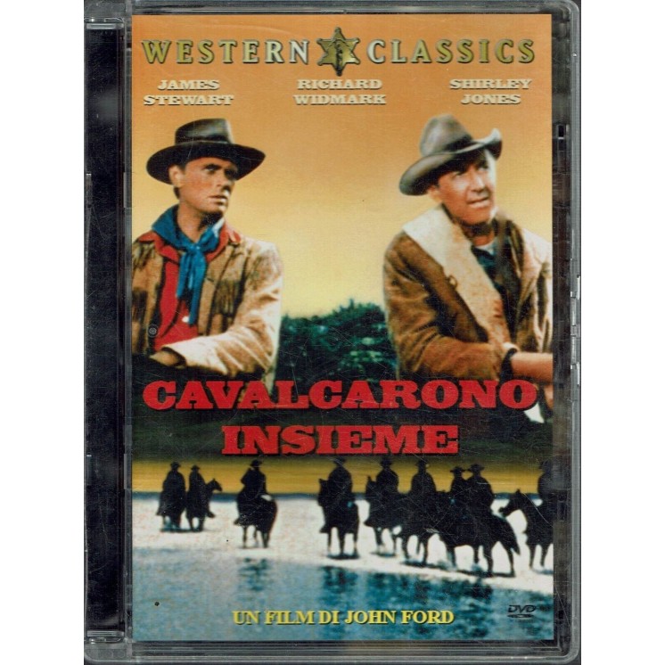 DVD Cavalcarono insieme con James Stewart JEWEL ITA usato B25