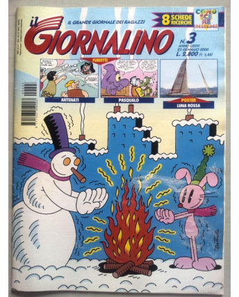 Il Giornalino anno LXXVI n. 3 - 23 gennaio 2000 * JACOVITTI * ed. San Paolo