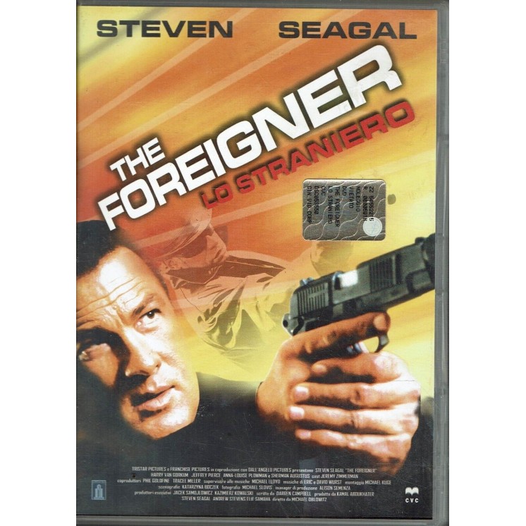 DVD the foreigner lo straniero con Steven Seagal ITA usato B25