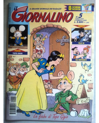 Il Giornalino anno LXXVI n. 5 - 6 febbraio 2000 * STURMTRUPPEN * ed. San Paolo