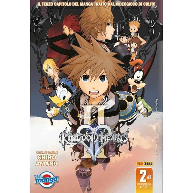 Kingdom Hearts II SILVER  2 di Amano NUOVO ed. Panini FU14