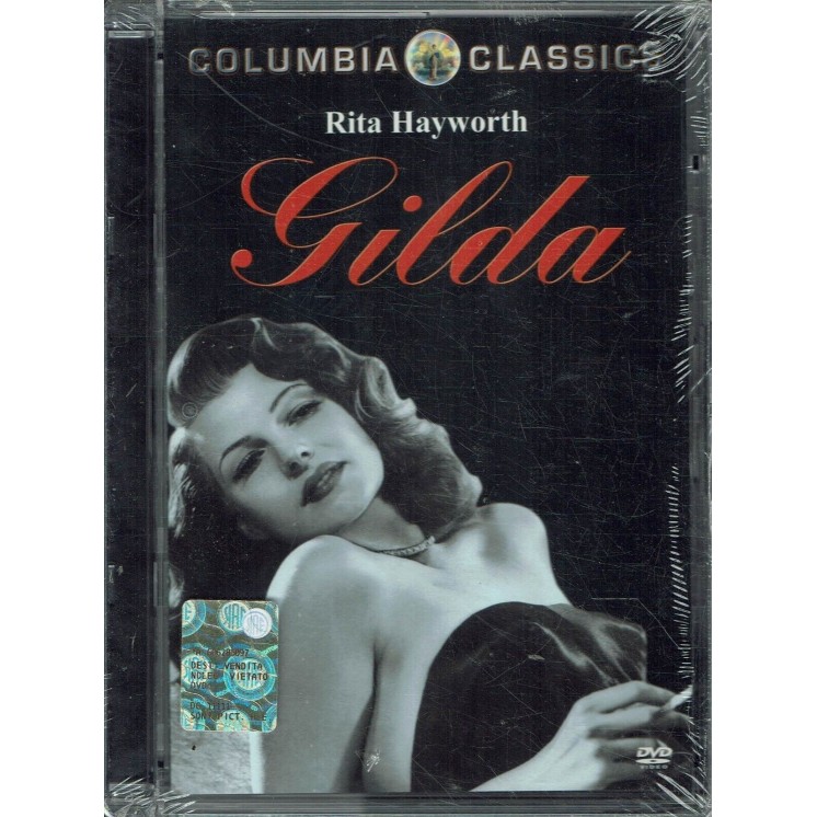 DVD Gilda con Rita Hayworth NUOVO ITA B25