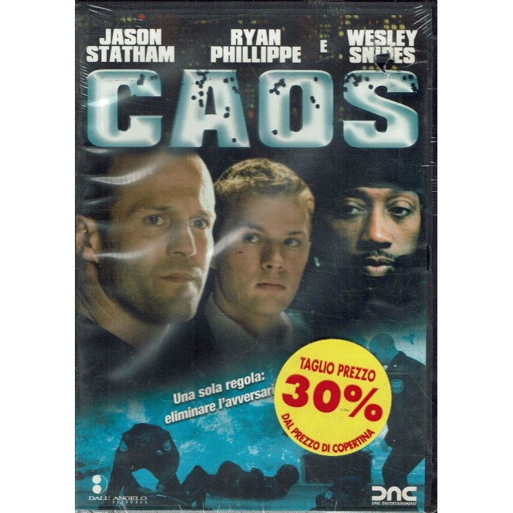DVD Caos con Jason Statham e Wesley Snipes ITA usato B25