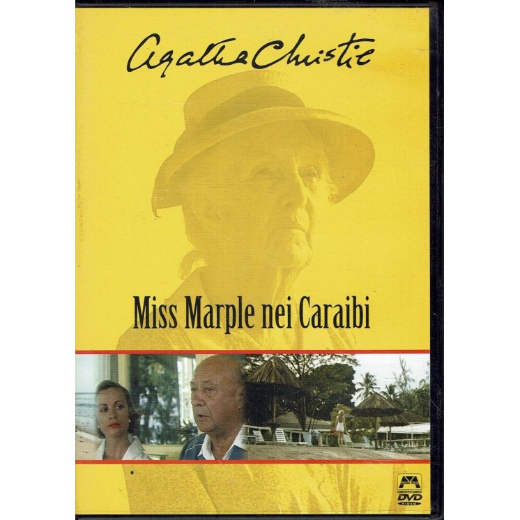 DVD Agatha Christie Miss Marple nei Caraibi usato ITA B25