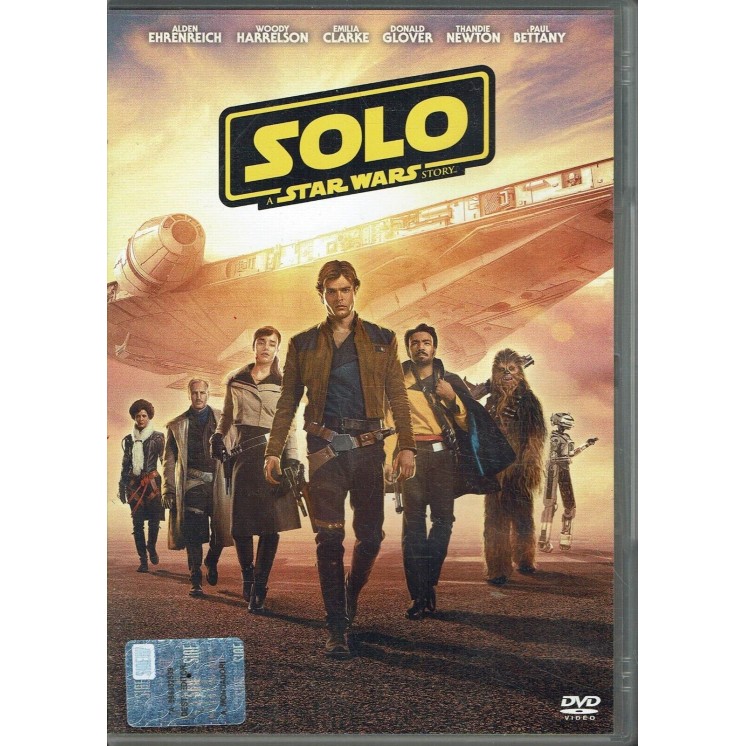 DVD Solo a Star Wars story con Emilia Clarke ITA usato ed. Lucas film B23