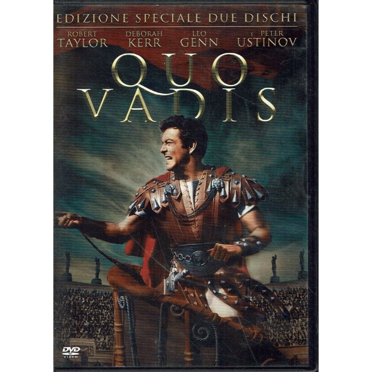 DVD QUO VADIS Special Edition 2 Dvd con Robert Taylor ITA usato B23